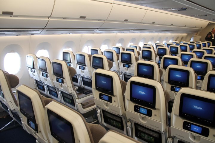 Kig ind i verdens nyeste passagerfly – Airbus A350 - Kabinen - 2