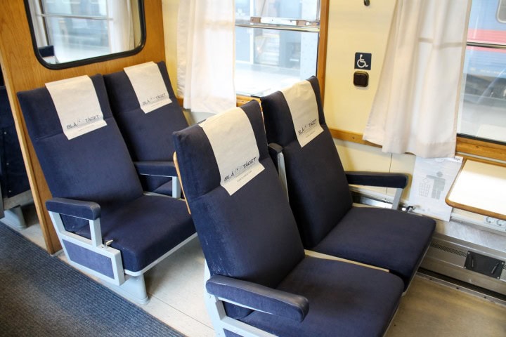 Blå Tåget Första Klass Göteborg-Stockholm - en riktig reseupplevelse genom Sverige - Blå Tåget Första Klass Göteborg-Stockholm - 2