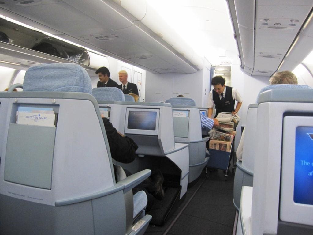 Finnairs nya Business Class mellan Helsingfors och Bangkok - 7