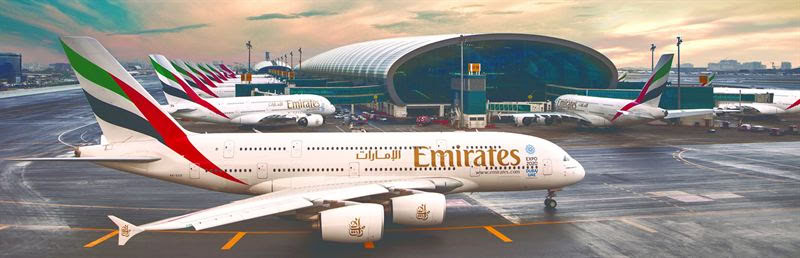Kun A380 og 777 hos Emirates