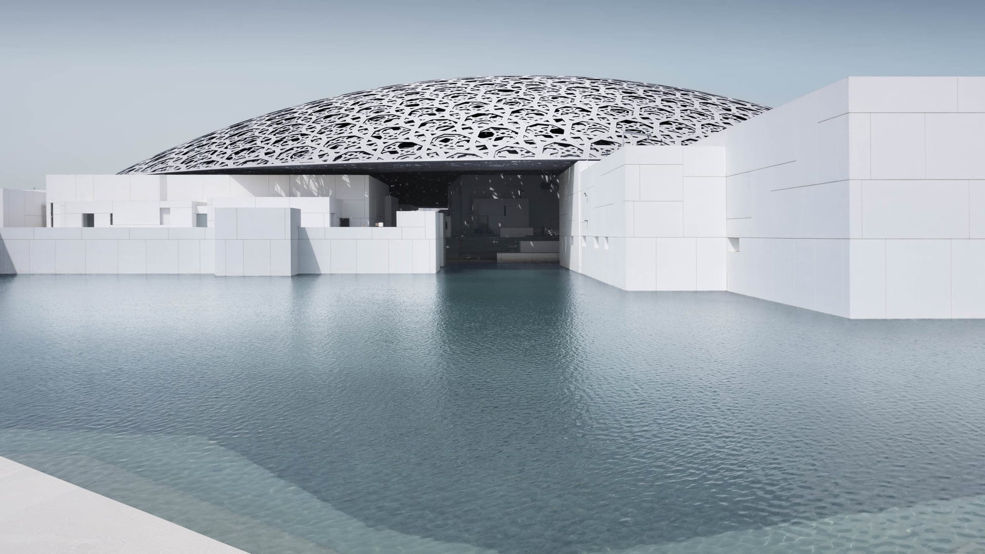 The Louvre Abu Dhabi on Saadiyat Island