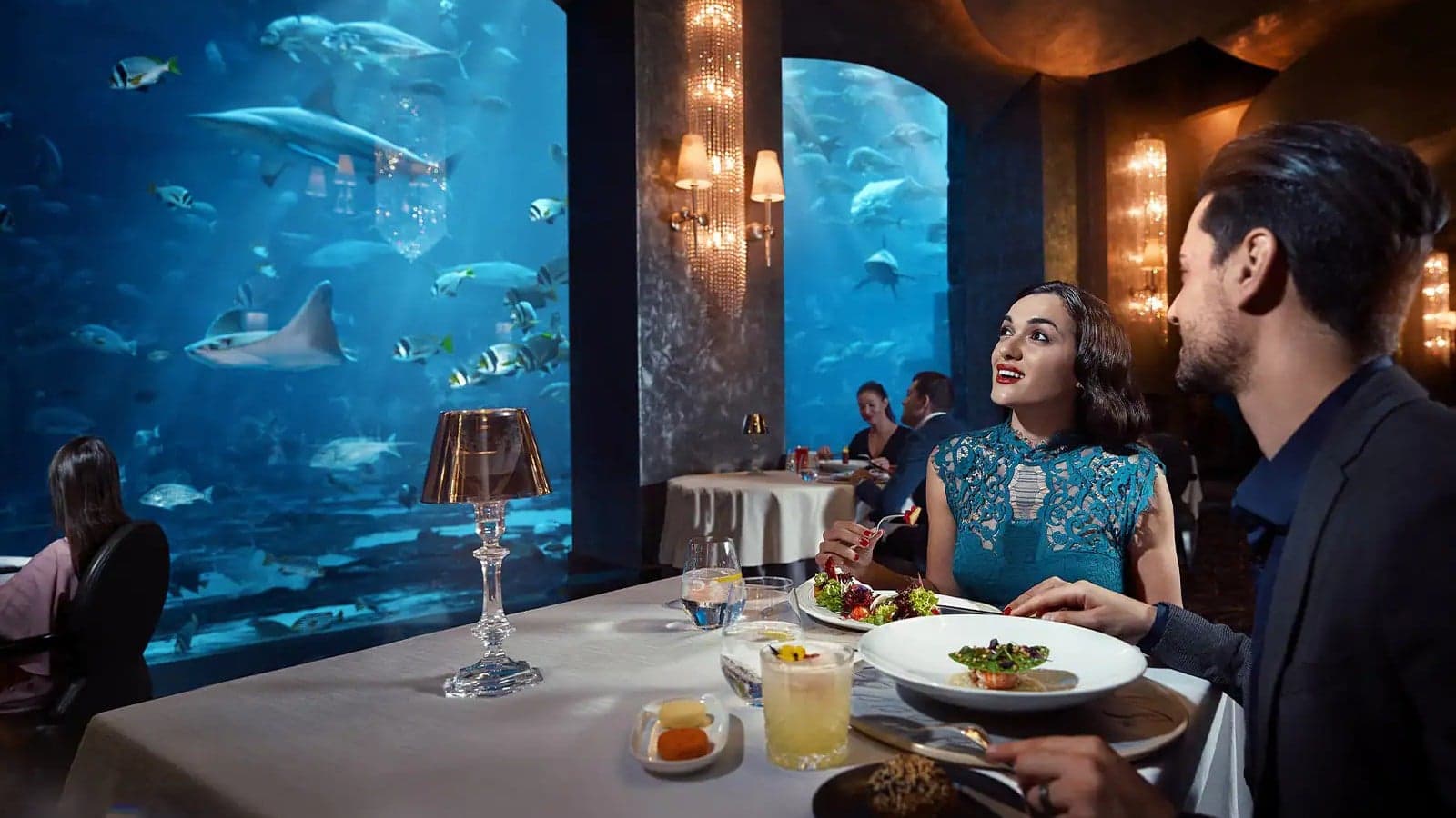 Ossiano underwater resturant in dubai