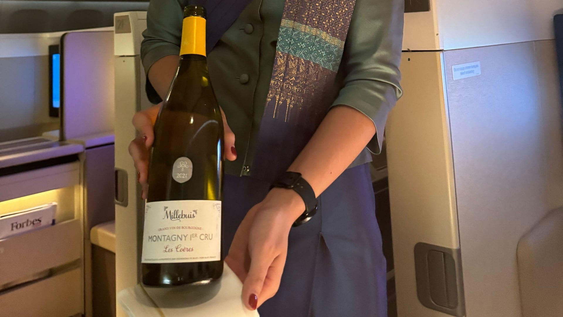 Airline review Beverages - Thai Airways - 0