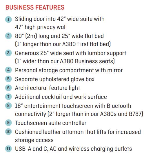 Airlines News - Qantas reveals A350 First Class and Business Class cabins