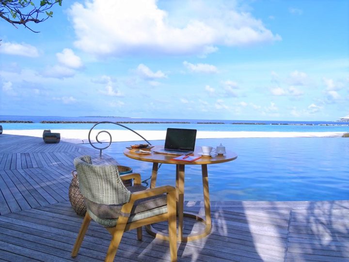 This is what luxury remote working looks like in the Maldives - 1
