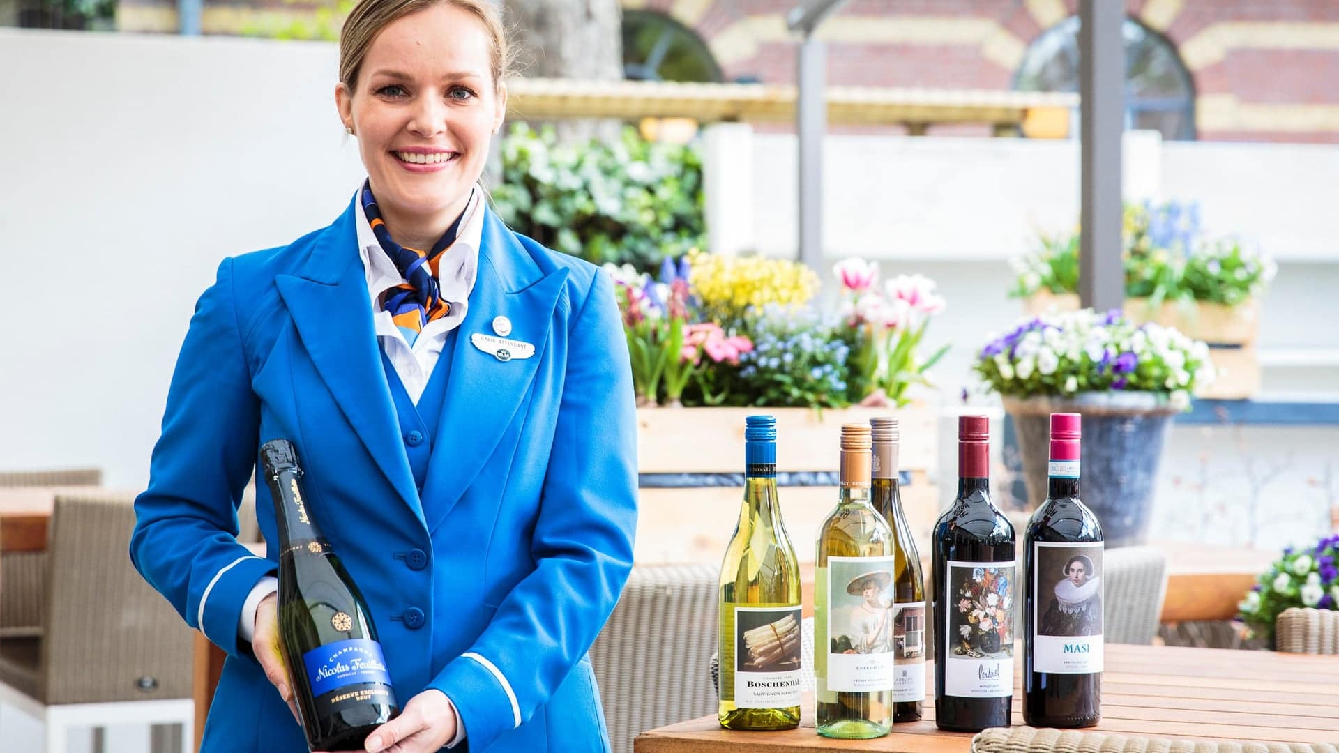 Airline review Beverages - KLM - 4