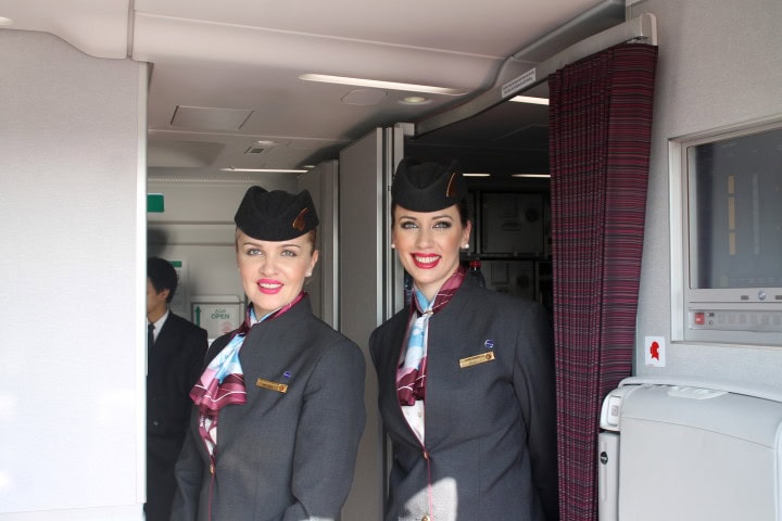 Et første kig: Qatar Airways business class og economy class på den nye Airbus A350 - 2