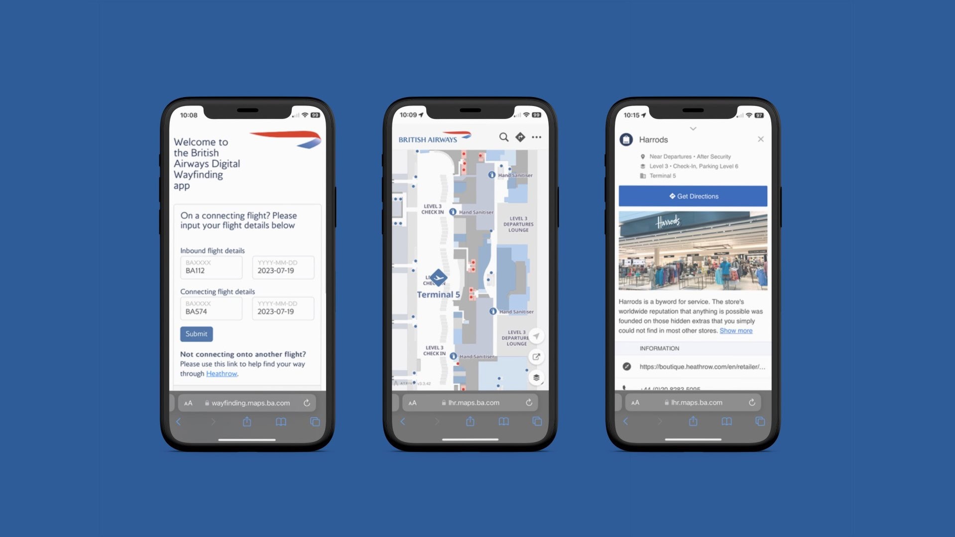 Airlines News - BA trials wayfinding tool at London Heathrow