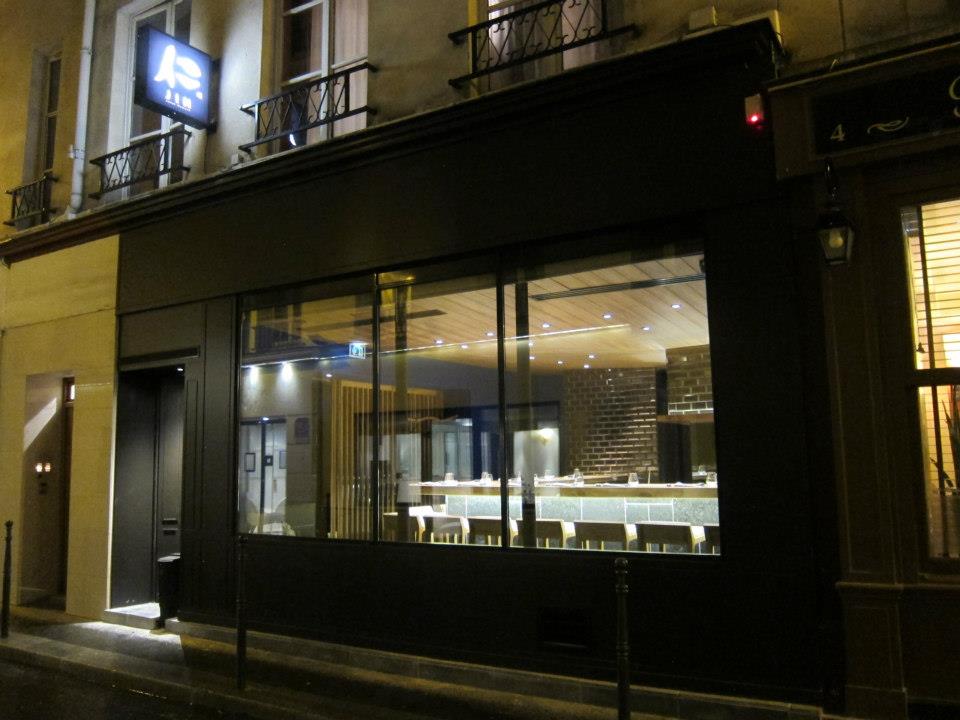 Outside of JIN resturant paris