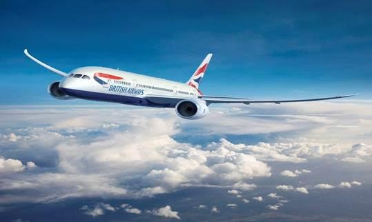 British Airways börjar flyga nya Boeing 787-9 på nya rutten till San Jose