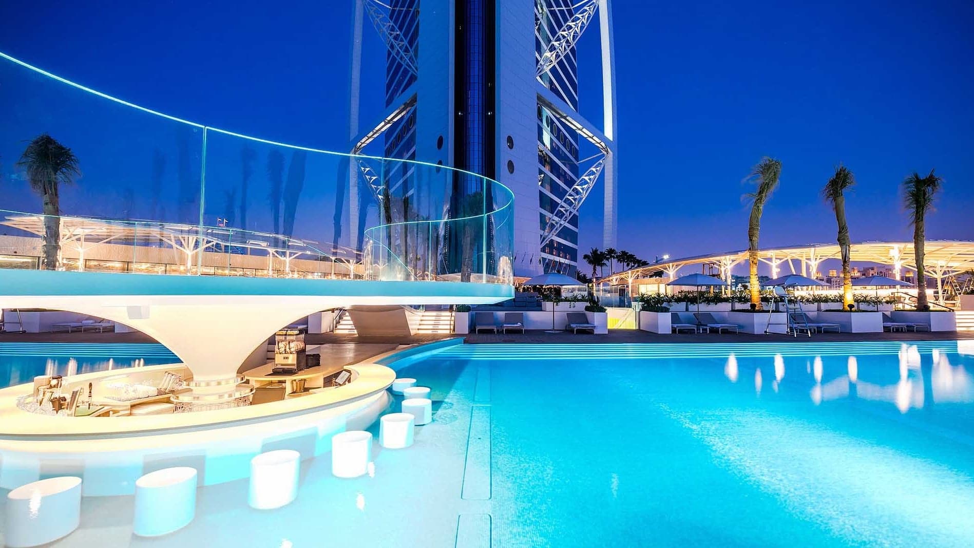 a luxury resort in dubai