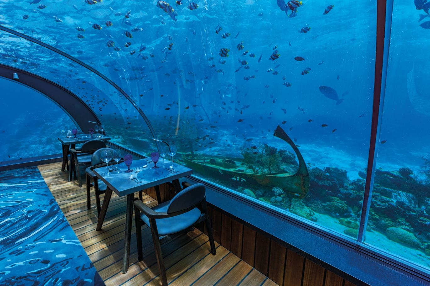 Dine at the world’s largest all-glass undersea restaurant - 1