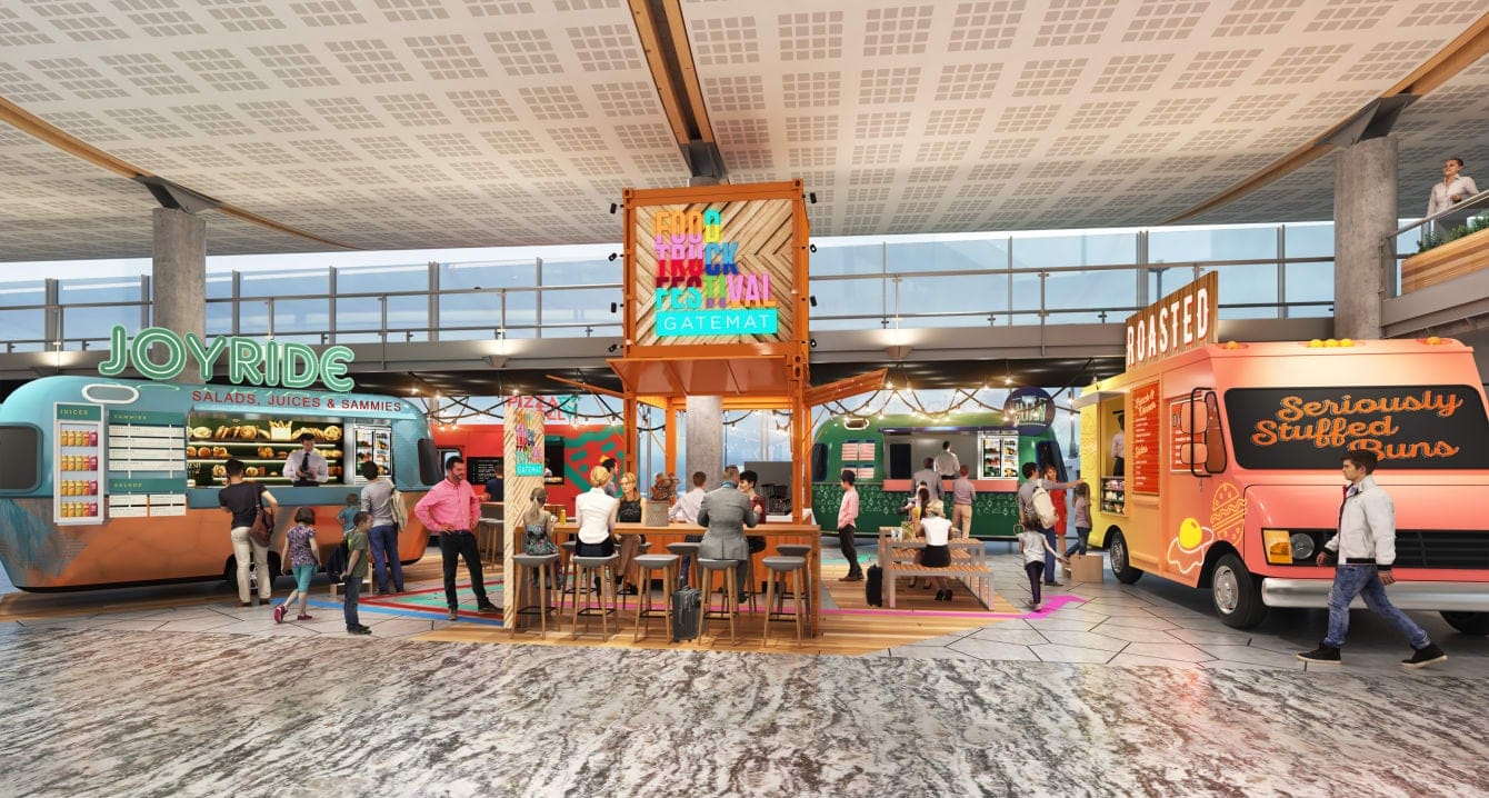 Nye spisesteder på Oslo Lufthavn