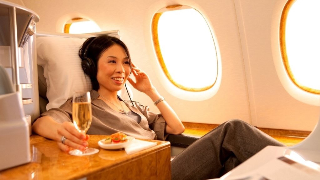 Airline review Beverages - Emirates - 7