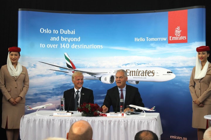 Indvielse af Emirates nye rute Oslo-Dubai - 2