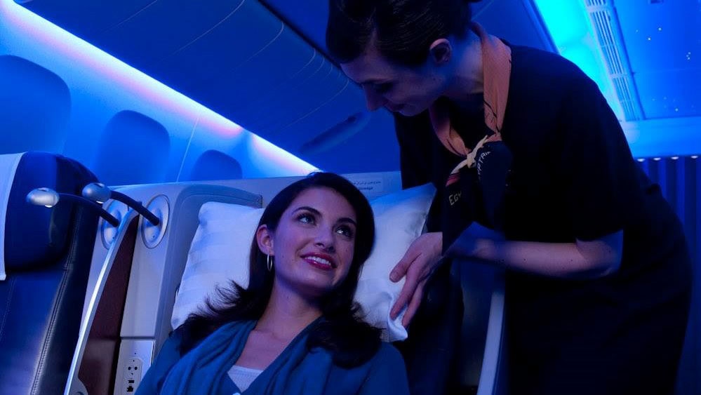 Airline review Service - Egyptair - 2