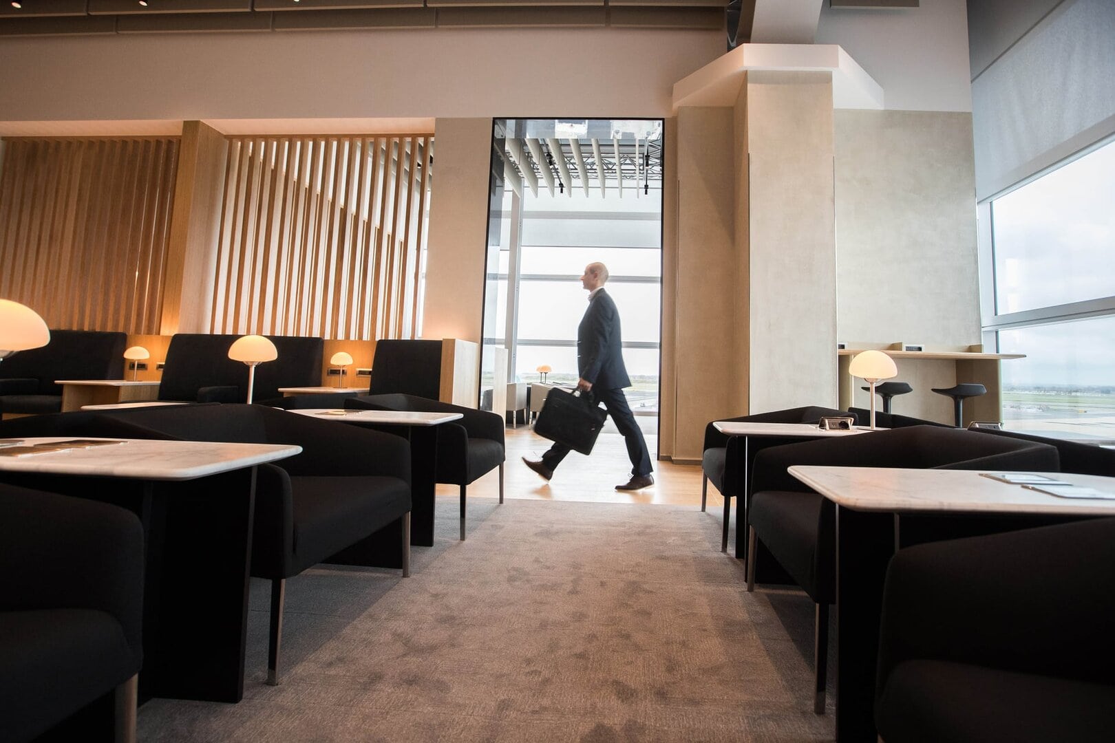 First Look: British Airways' Luxurious New Rome Lounge