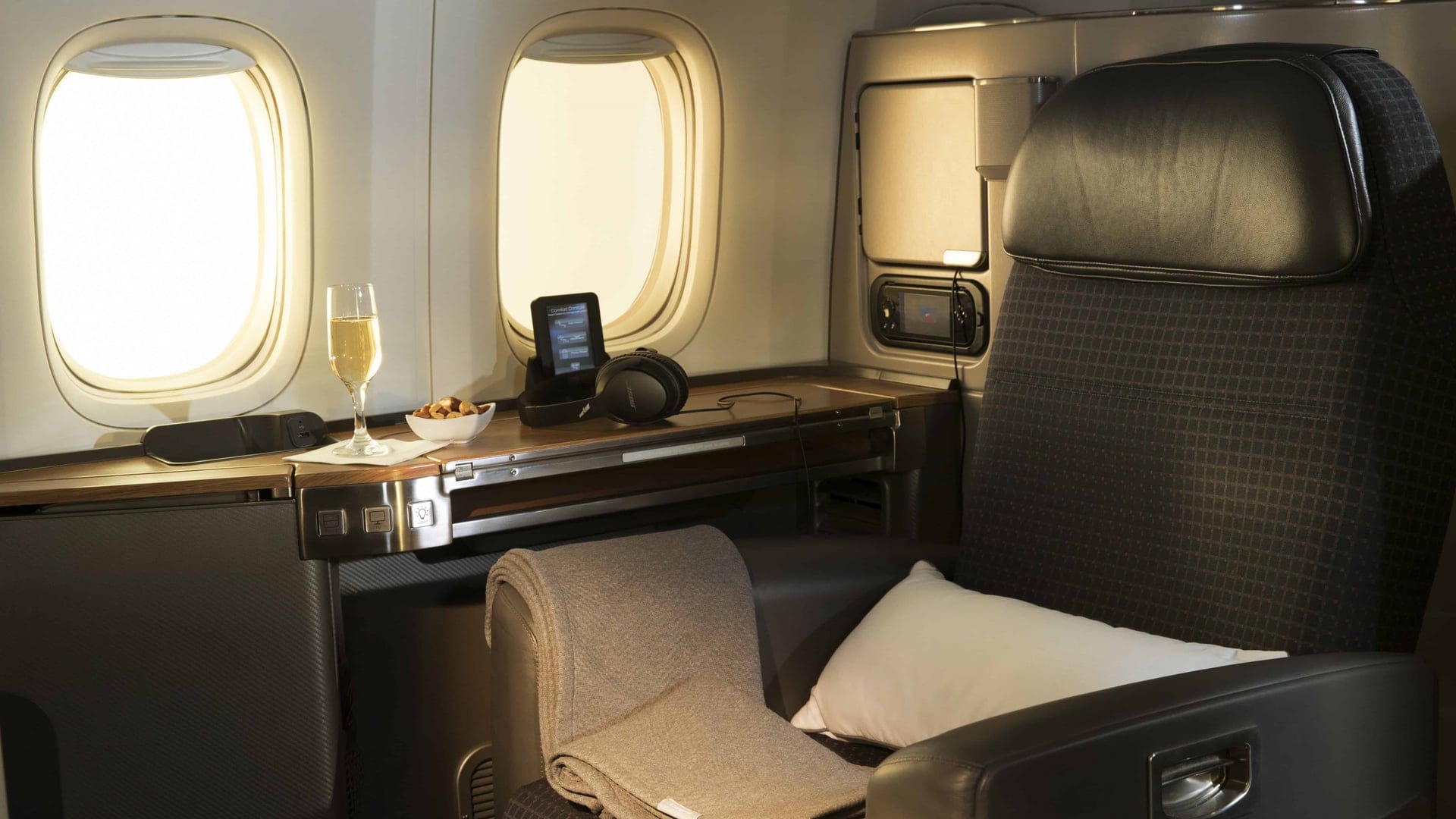 Airline review Beverages - American Airlines - 1