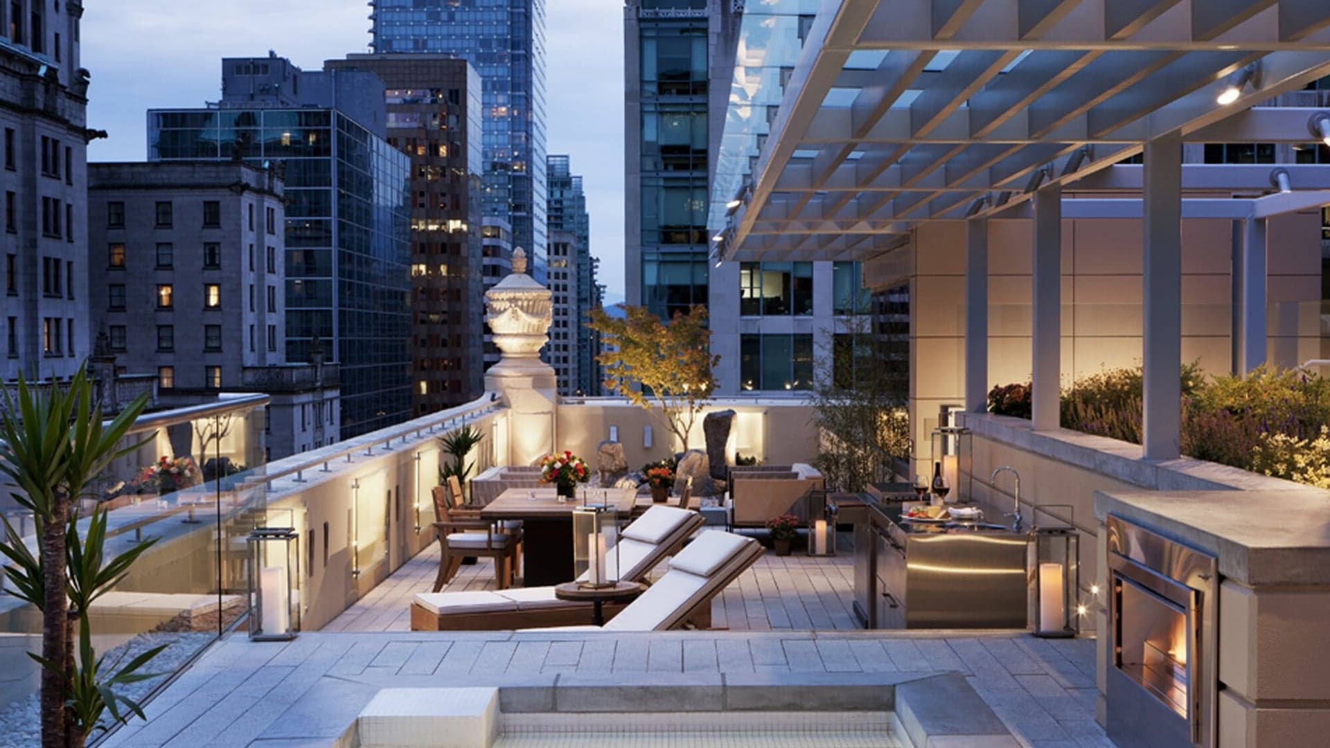 Terrace at rosewood hotel georgia