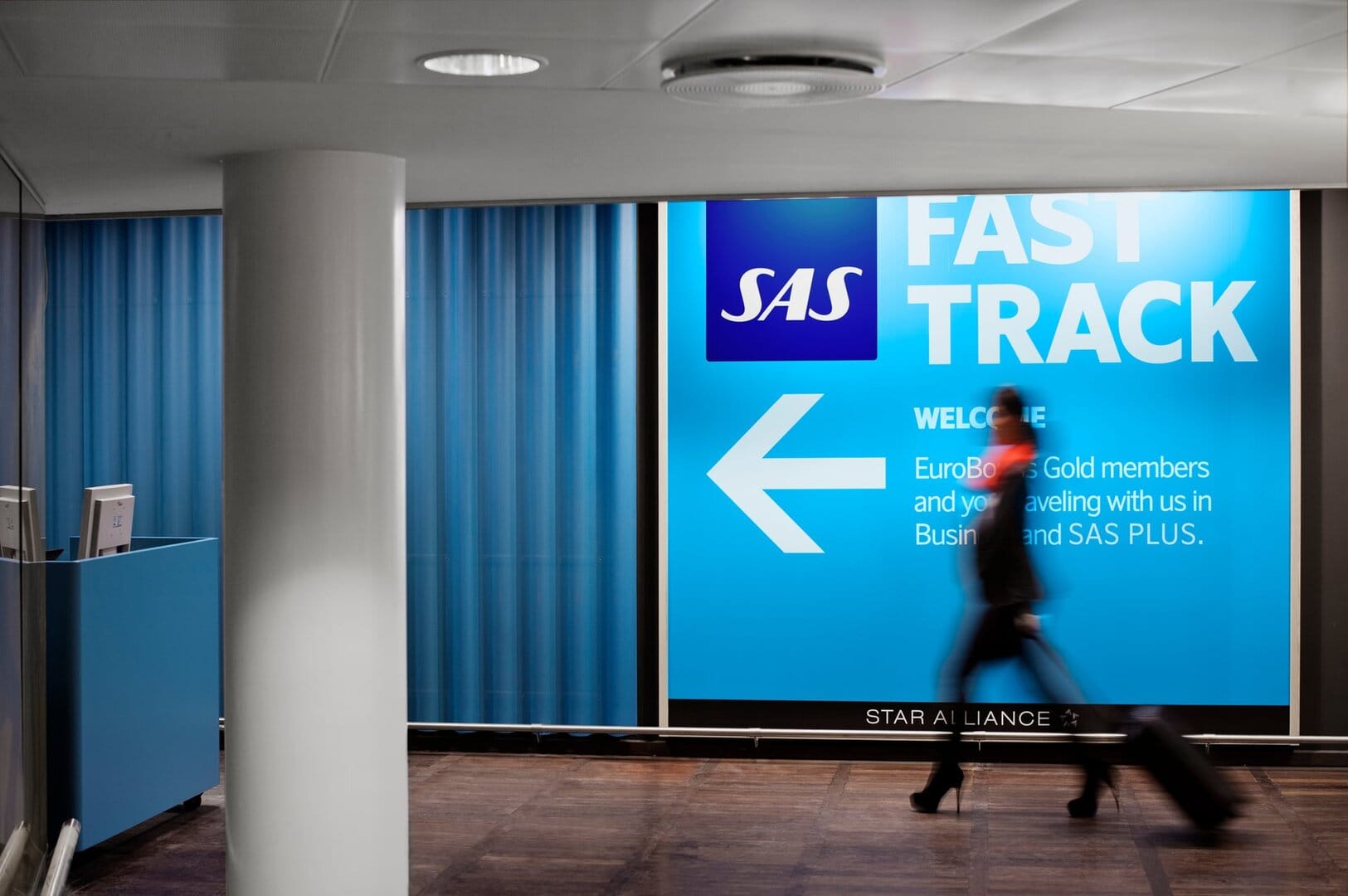 SAS åbner fast track i Ålborg