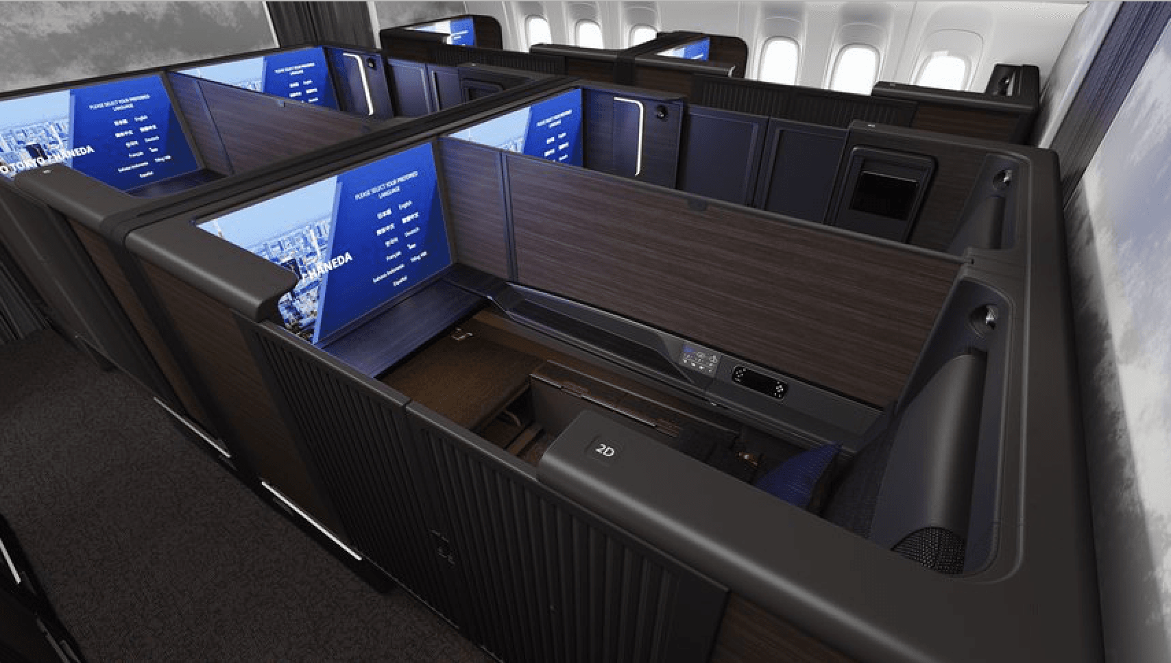 ANA launches new luxury cabins in collaboration with famed japanese architect and british designers