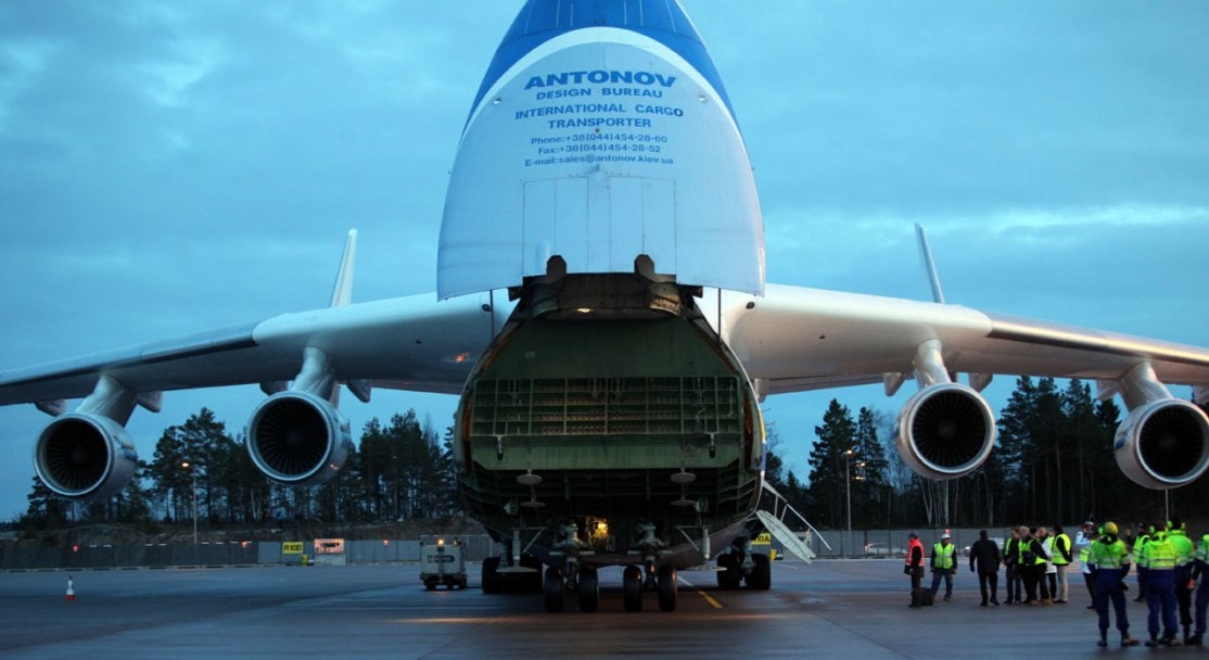 Tungviktarbesök på Arlanda: Antonov 225 Mrija - 8