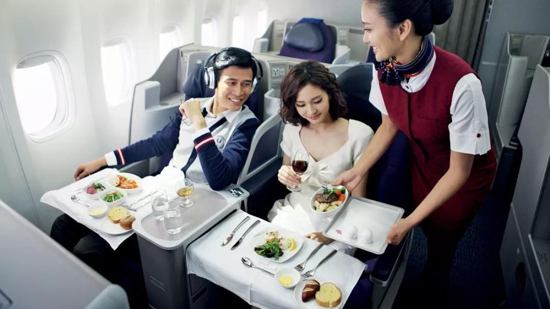 Airline review Cuisine - Air China - 0