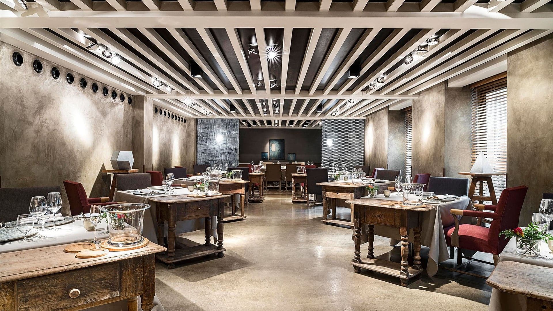 dining area of Atelier by Chef Jan Hartwig