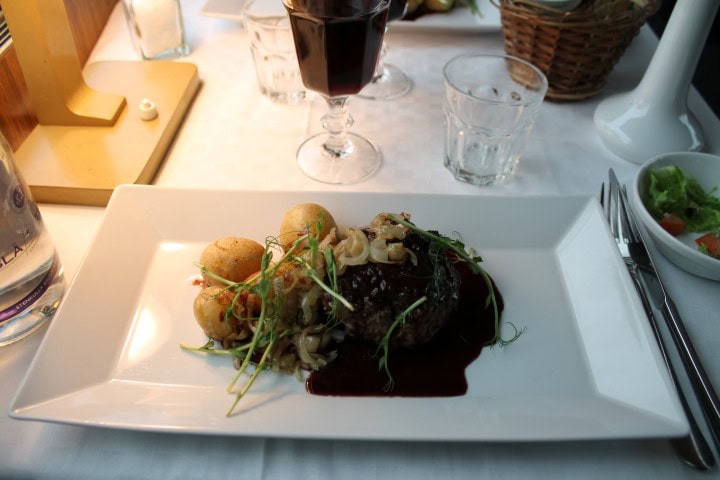 Blå Tåget Första Klass Göteborg-Stockholm - en riktig reseupplevelse genom Sverige - Restaurangvagnen - 4