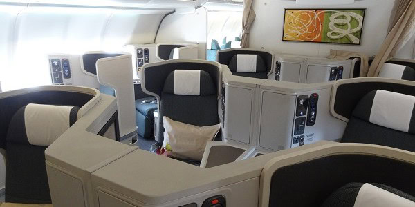 Recension: Cathay Pacific, business class, Sydney - Hong Kong