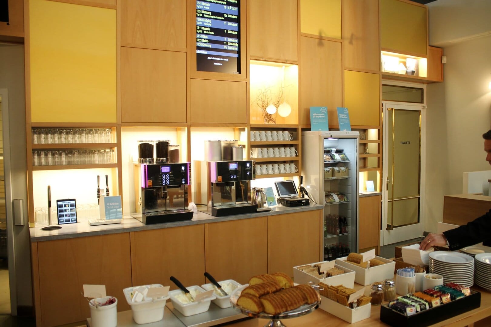 Första bilderna: SJs nyrenoverade lounge på Stockholm Central