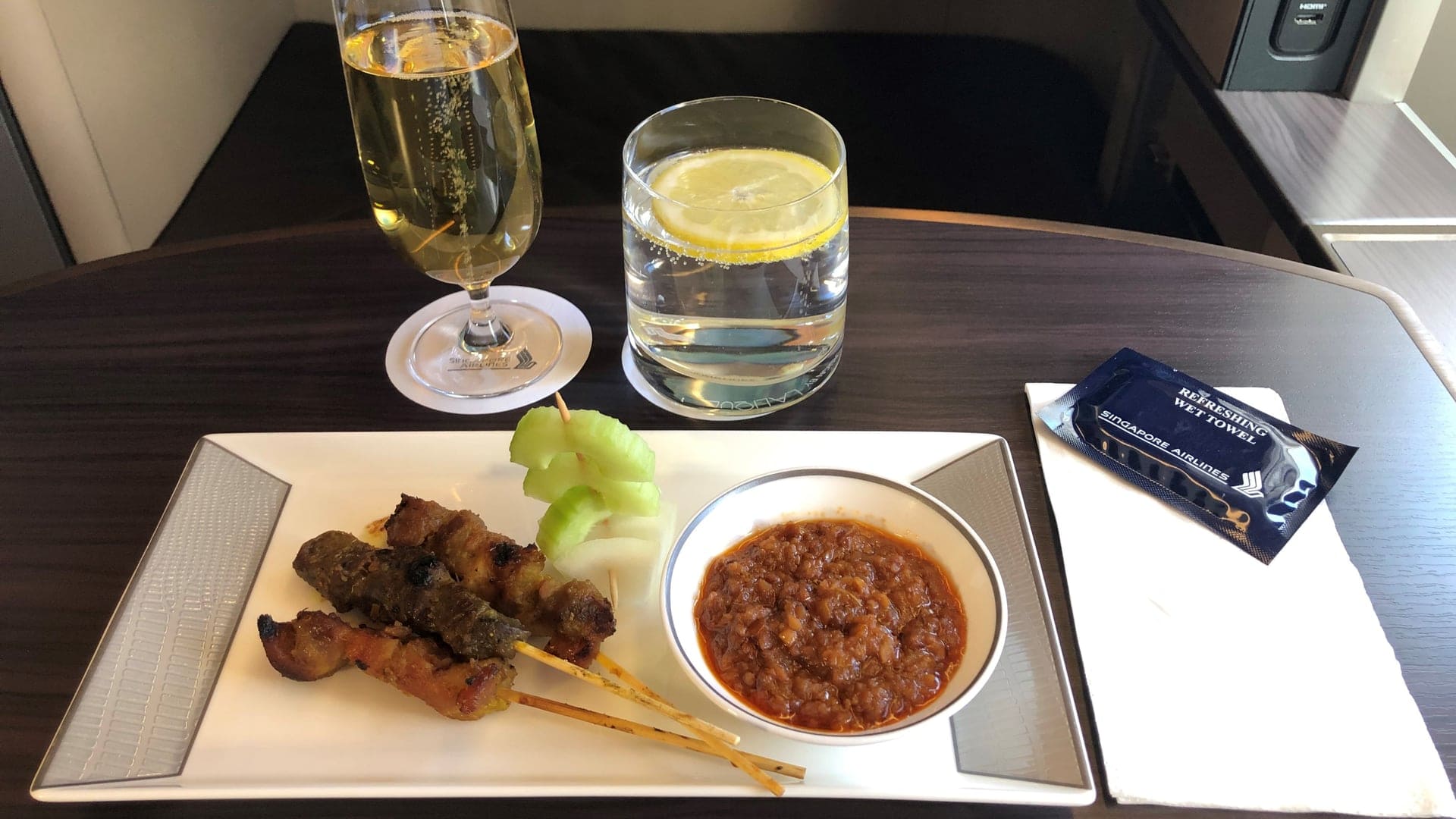 Airline review Cuisine - Singapore Airlines - 5