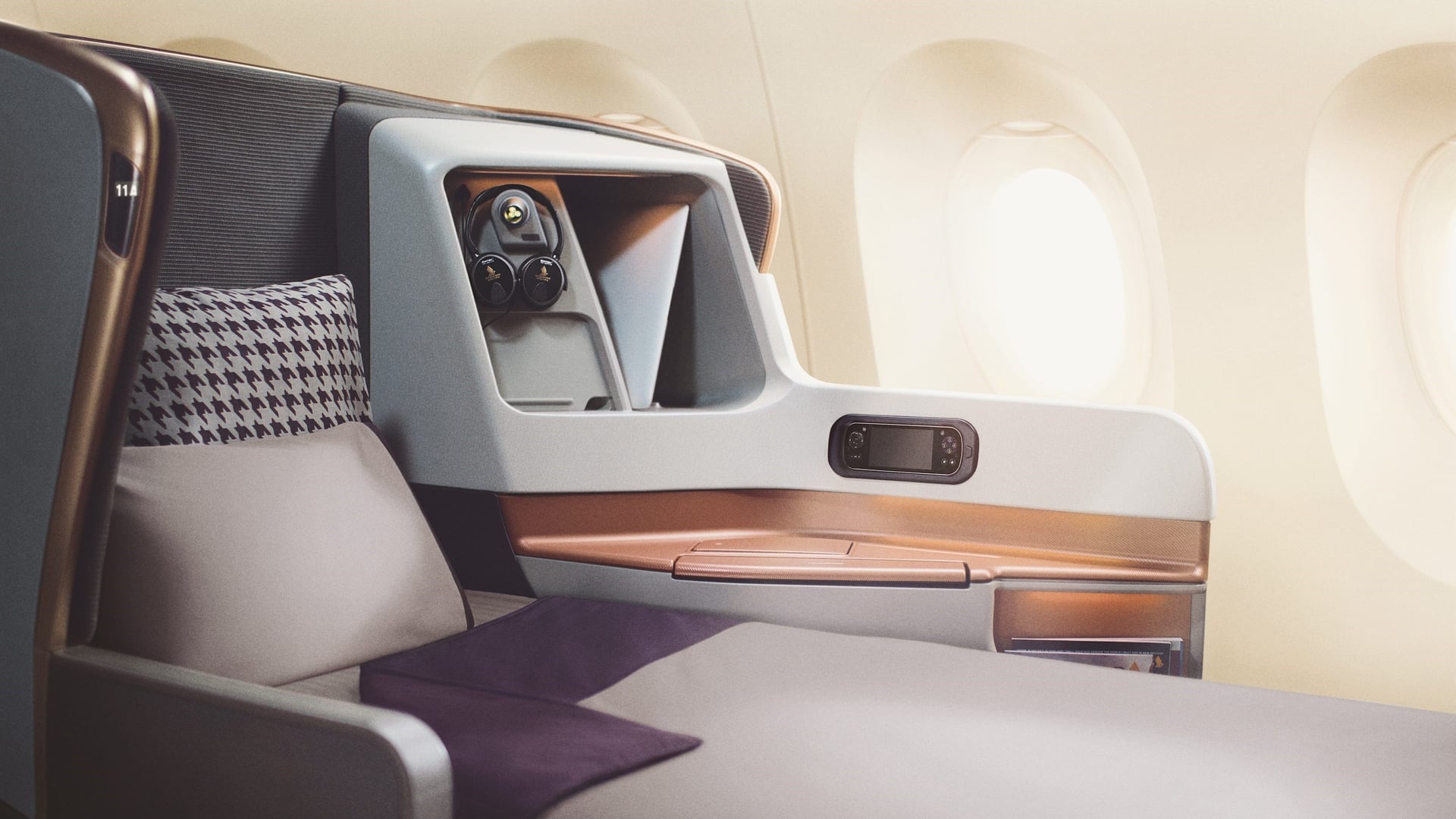 Airline review Cabin & Seat - Singapore Airlines - 2