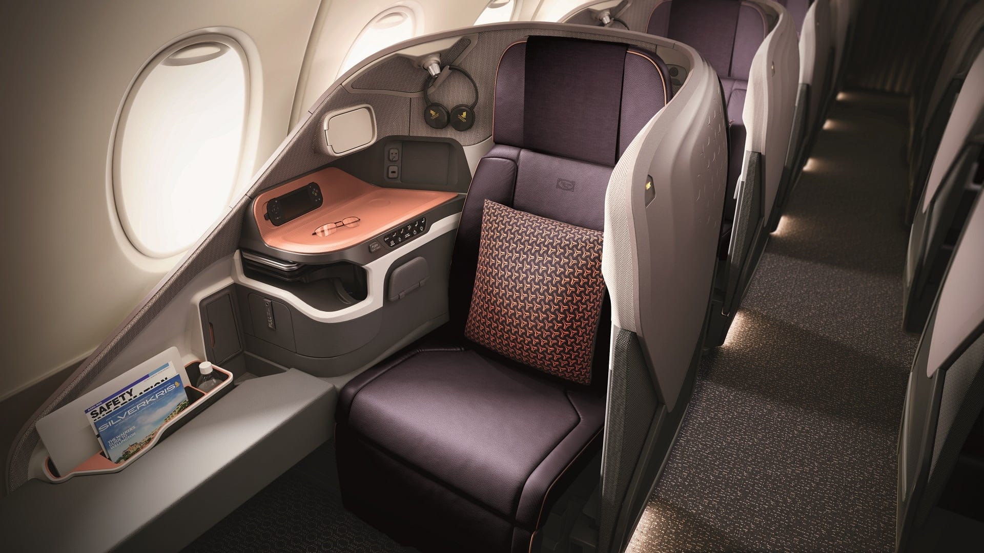 Airline review Cabin & Seat - Singapore Airlines - 7