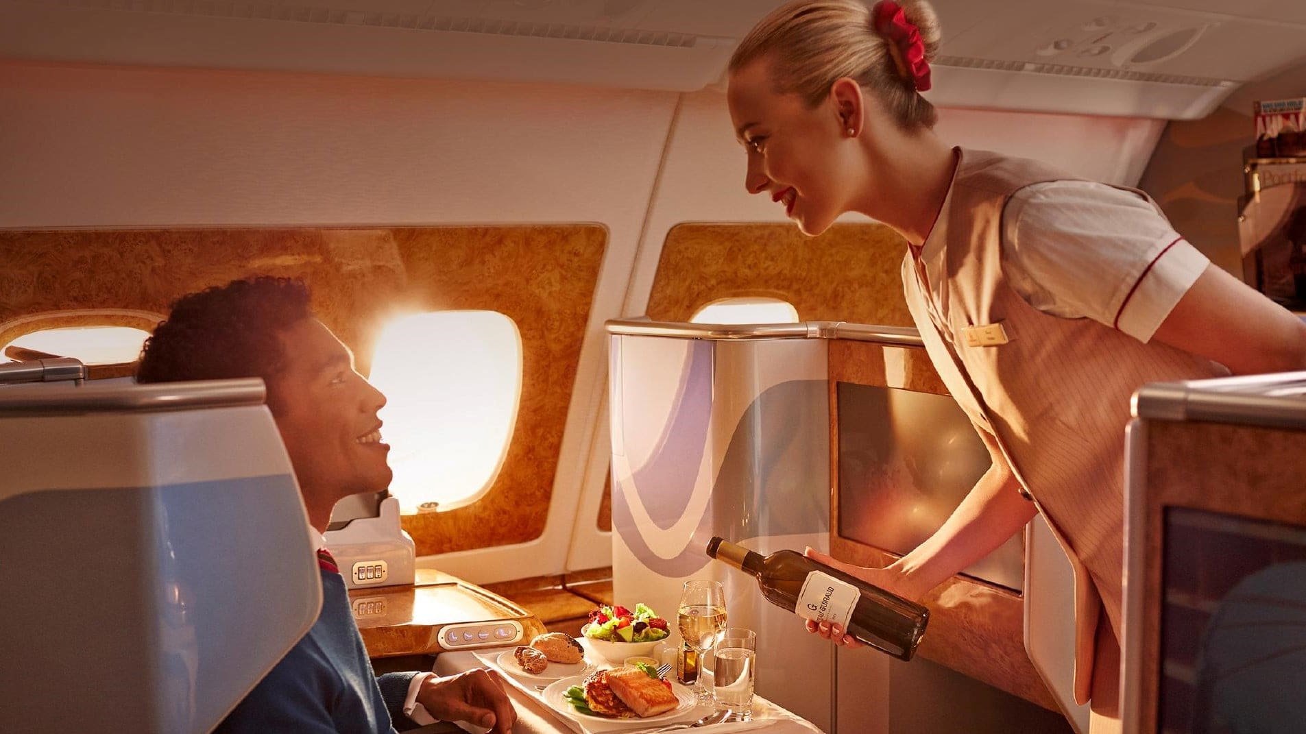 Airline review Beverages - Emirates - 3