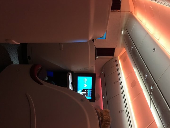 Anmeldelse af Qatar Airways Business Class, Oslo-Doha-Singapore t/r.  Er en rejse med Qatar Airways på business class kuren mod flyskræk? - 6