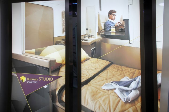 More unique pictures of Etihad's new business seat ‘Business Studio’