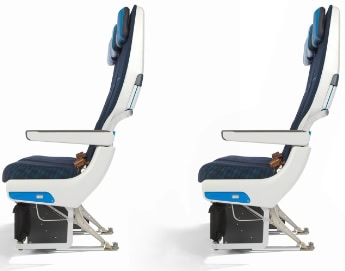 KLM introduce new seat and cabin design in economy class on long-haul flights - 5