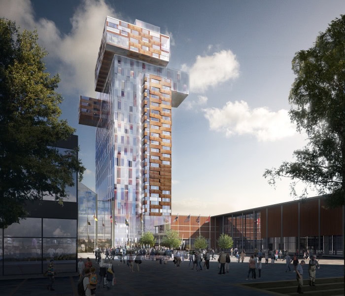 Nordic Choice öppnar 20-våningshotell i Haparanda