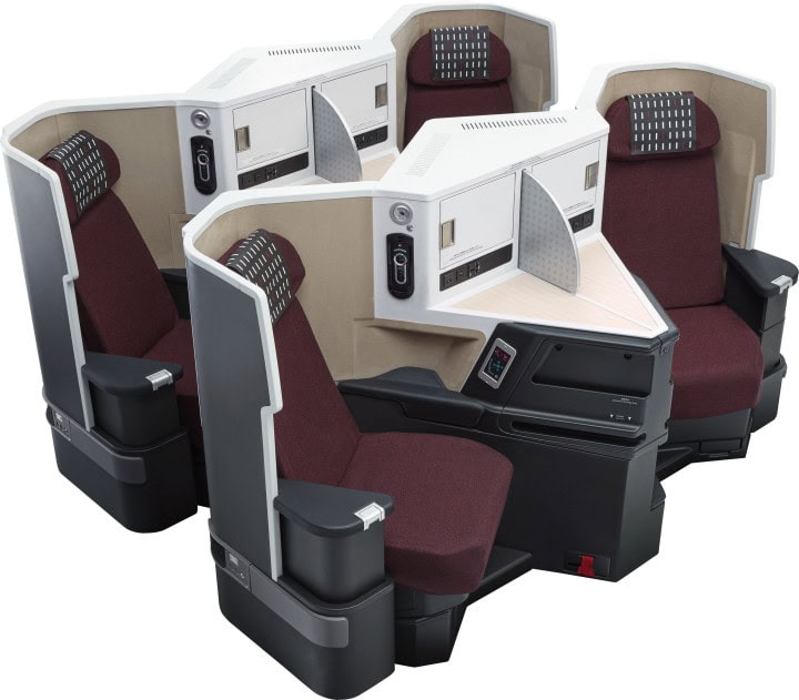Nye business class seter hos Japan Airlines´ Boeing 777-200ER - 2