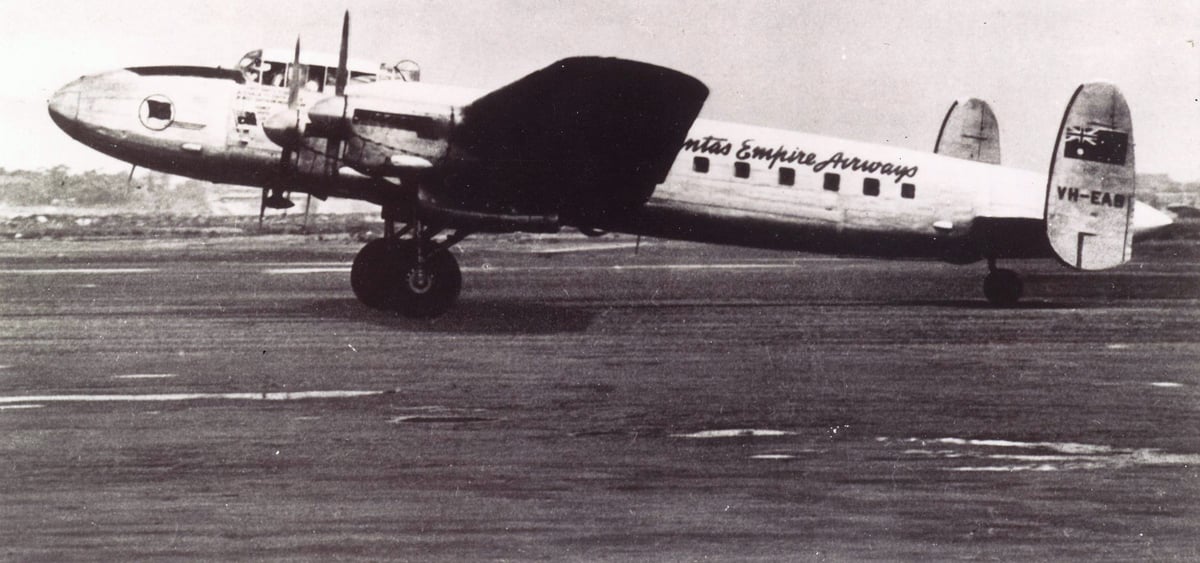 The history of flights from the UK to Australia - 5