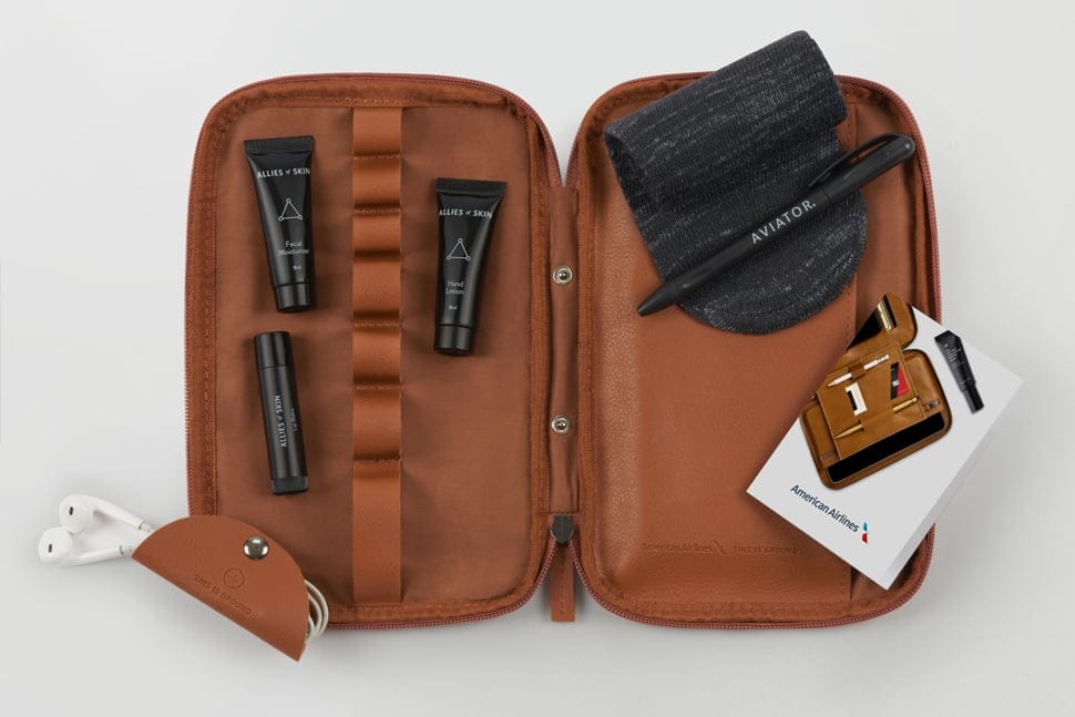 American Airlines leads the way with new luxury amenity kits
