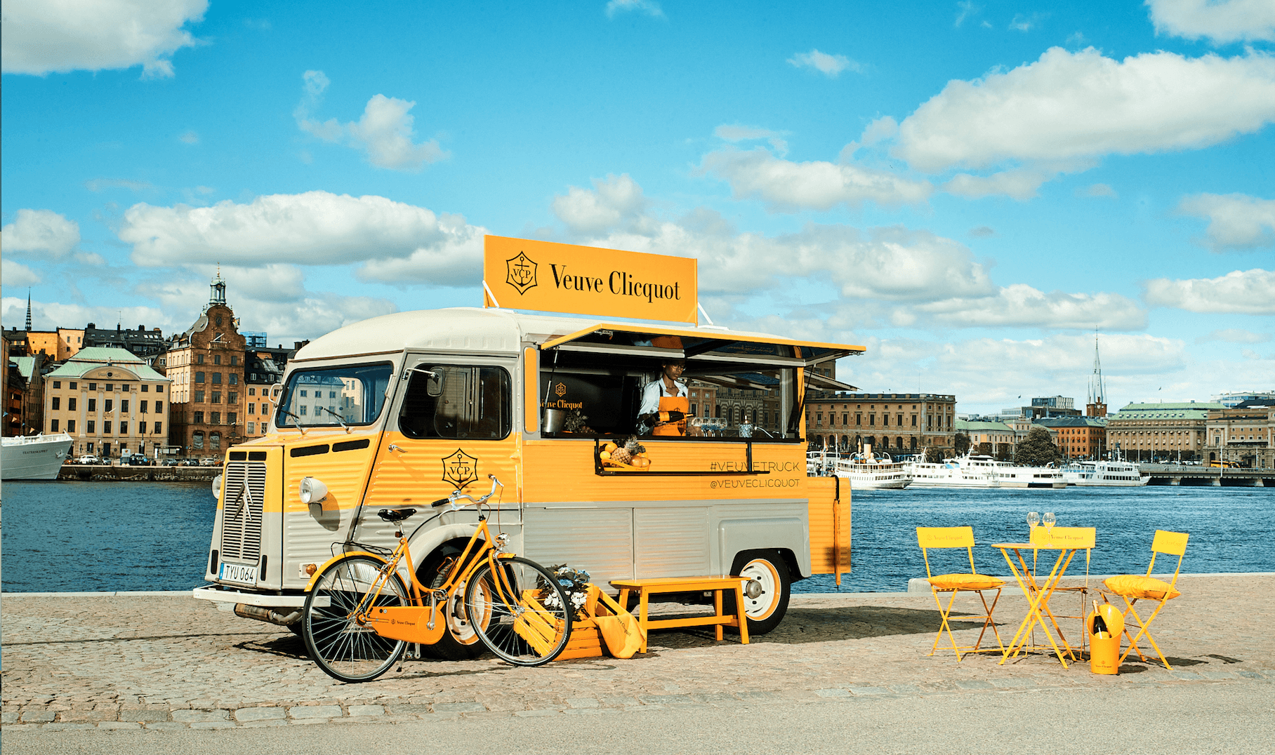 Veuve Clicquot Champgnetruck är tillbaka