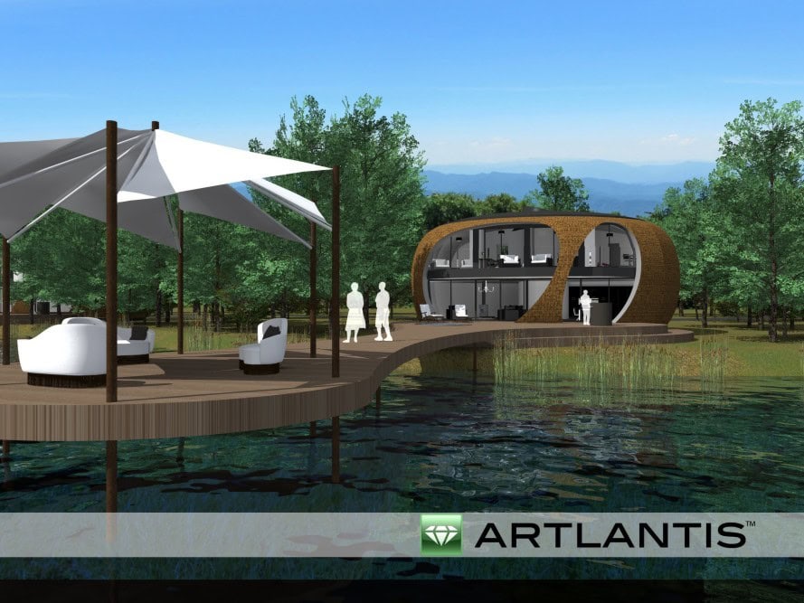 Luxury holiday home with zero carbon footprint