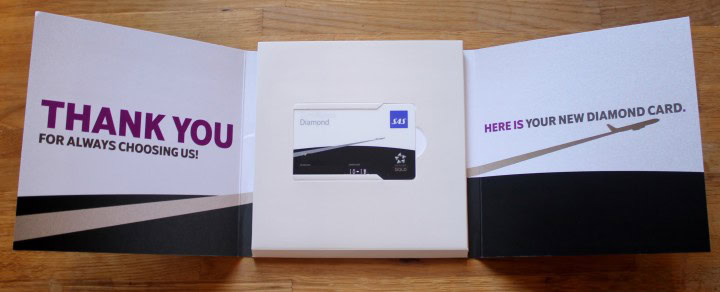 Första bilderna på välkomstpaketet för EuroBonus Diamond - 3