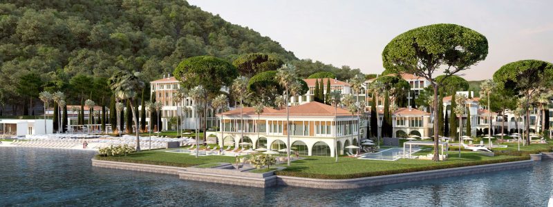 Michelin-mat og privat strand i Montenegro