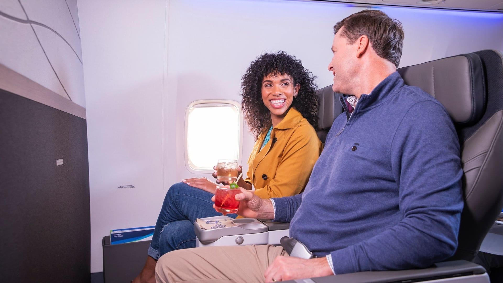 Airline review Beverages - Alaska Airlines - 1