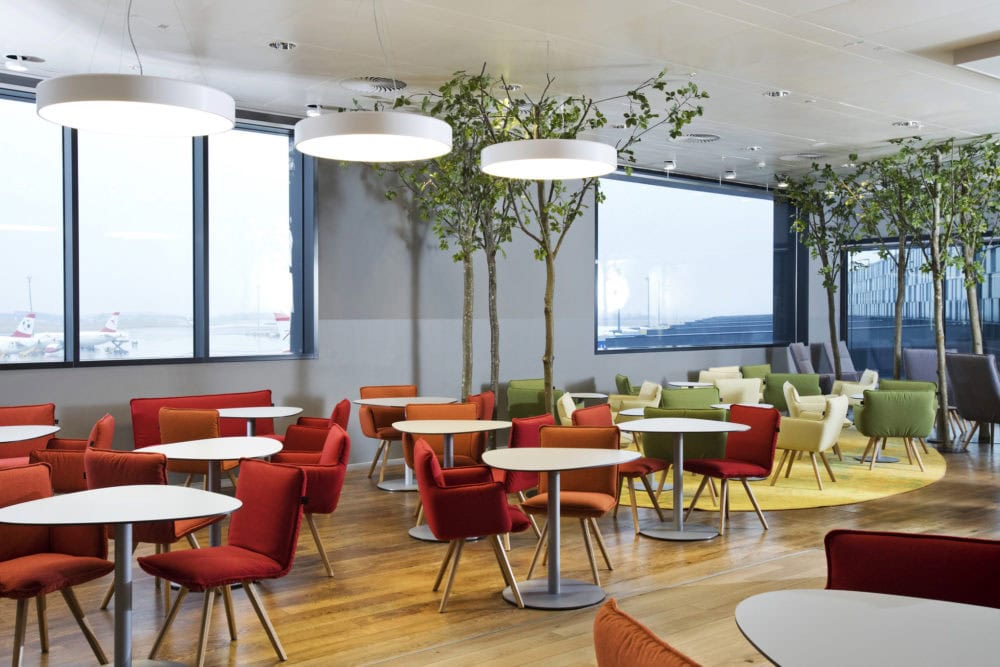 Austrian Airlines new Senator Lounge at Vienna Airport - 1