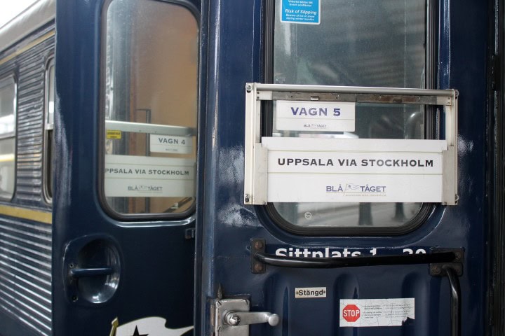 Blå Tåget Första Klass Göteborg-Stockholm - en riktig reseupplevelse genom Sverige - Blå Tåget