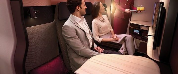 Qatar Airways banebrytende "QSuite" skal benyttes til Paris og New York senere i år